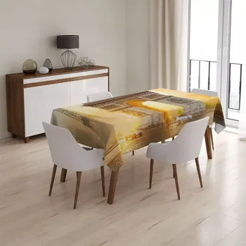 ubrus Sablio Ubrus Paříž Vítězný oblouk - 90x90 cm