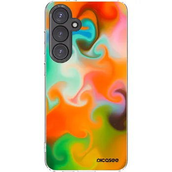 Pouzdro na mobilní telefon Picasee silikonový průhledný obal pro Samsung Galaxy S24 FE S721B - Juice