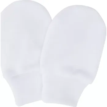 Rukavice ESITO | Rukavice bavlna jednobarevné White - bílá / 68