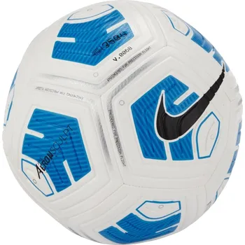 Fotbalový míč Bílo-modrý fotbalový míč Nike Strike Team Ball CU8064-100 Velikost: 5
