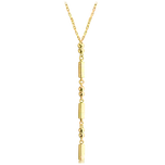 MINET Moderní zlatý náhrdelník Au 585/1000 3,05g JMG0328WGN45