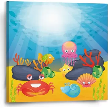 Obraz Sablio Obraz Podmořský svět - 50x50 cm