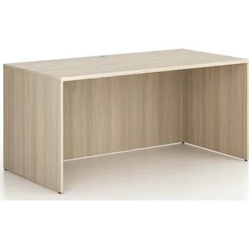 Psací stůl B2B Partner Kancelářský psací stůl FRAME, 160x80 cm, dub přírodní