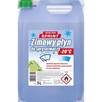 Směs do ostřikovače ATAS WINTER SPRINT - Zimní kapalina do ostřikovačů -20 Citrusová tráva 5L