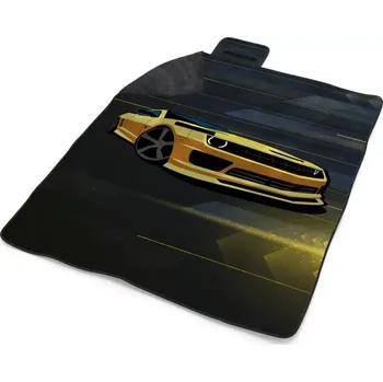 deka Sablio Plážová deka Chevrolet Camaro Pruhy: 200x140 cm