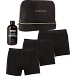 Pánská dárková kosmetická taštička 3PACK boxerky a a sprchový gel Pietro Filipi (5PJTBP1) M