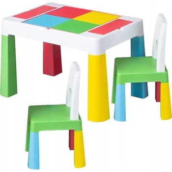 Dětský pokoj TEGA TEGGI Dětská sada stoleček a židličky 1+2 - Multikolor