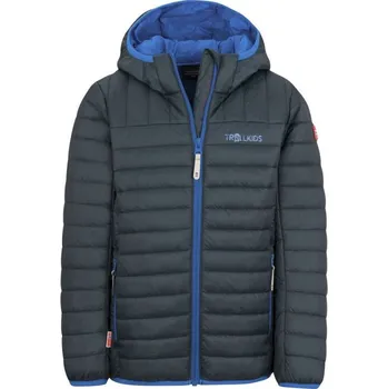 Dívčí tričko Trollkids Kids Eikefjord Jacket dark navy/cobalt blue (463-110) ultralehká přechodná dětská bunda pro chlapce/dívky 104