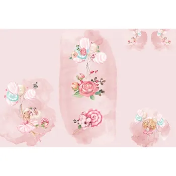 Panel na fusak z nepromokavého polyesteru 150x105 tanečnice