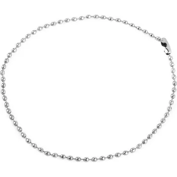 Řetízek Kuličkový řetízek 25 cm poutko, Balení 10 ks, Varianta nikl
