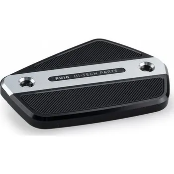 Brzda pro motocykl Krytka brzdové nádobky PUIG 22397P stříbrná