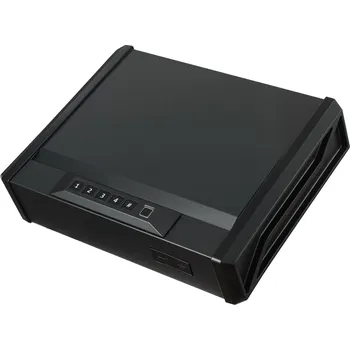 Zabezpečení domácnosti Vevor Trezor na pistole s otiskem/kódem/klíčem, pro 2 pistole, 2 zásobníky