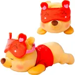 Plyšový medvídek WINNIE THE POOH Snuglets 40 cm s maskou na spaní