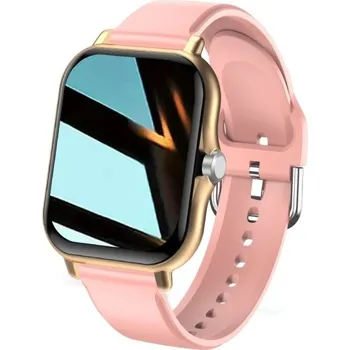 Chytré hodinky Chytré hodinky s gumovým páskem sledování kroků vzdálenosti kalorií aktivity měření tepu kyslíku spánku krevního tlaku moderní fitness hodinky pro zdravý životní styl zlatá