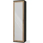 FALCO Šatní skříň Topaz Odstín: Antracit/dub artisan