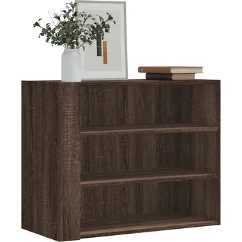 Příborník do zásuvky vidaXL Nástěnná skříňka 75 x 35 x 60 cm kompozitní dřevo [848418] Barva: hnědý dub