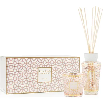 Baobab Collection, Svíčka a vonný difuzér My First Baobab Gift Women, 2 díl. - Formadore