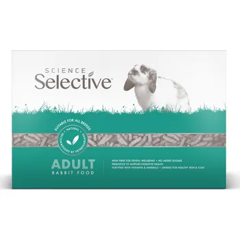 Krmivo pro hlodavce 9kg Science Selective Krmivo pro dospělé králíky