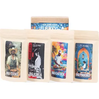 Solomon, Sada koření BBQ 4X