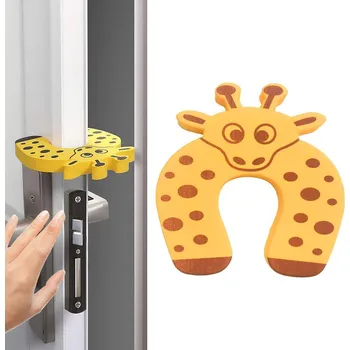Stavební výplň Dětská dveřní zarážka - žirafa