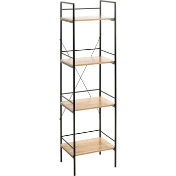 regál Regál Mosel - Black Red White - BRW 34x130 cm