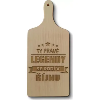 Kuchyňské prkénko Sablio Prkénko Ty pravé legendy se rodí v říjnu