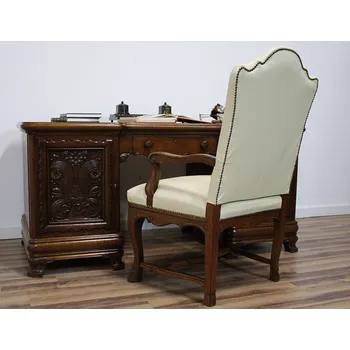 Psací stůl Starožitný secesní psací stůl s trůnem