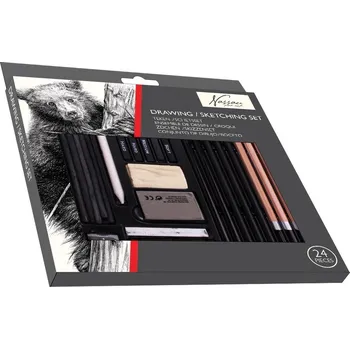 Výtvárné potřeby Grafix Skicovací sada 24 ks