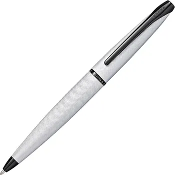 Cross, Kuličkové pero ATX, (M) střední, Brushed chrome, diamant. vzor