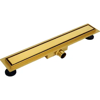 Odvodňovací žlab Balneo Duplex Next odtokový žlábek 100 cm zlatá BR-100N