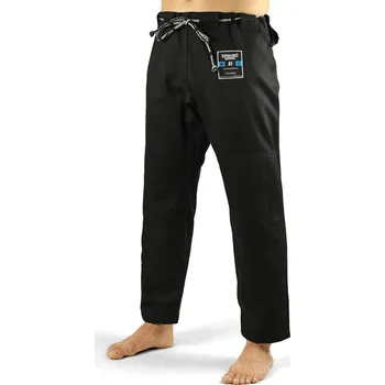 Bojový sport Kalhoty k BJJ kimonu Ground Game BREAKER 2.0 - černé Velikost: A1B