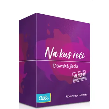 Společenská hra Albi Na kus řeči - Dámská jízda 18+