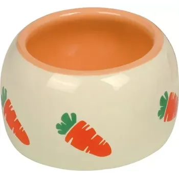 Miska pro psa Nobby CARROT keramická miska pro hlodavce 125ml