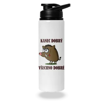 Láhev Bastard Kanec dobrý lahev na vodu White