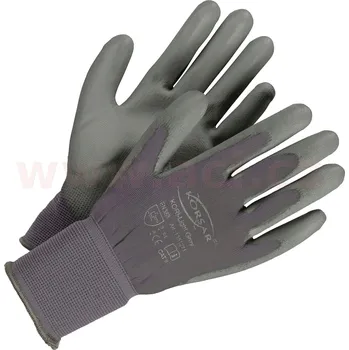 Pracovní rukavice ACI Pracovní rukavice Korsar Kori-Light šedá nylon (1 pár) Velikost: 10