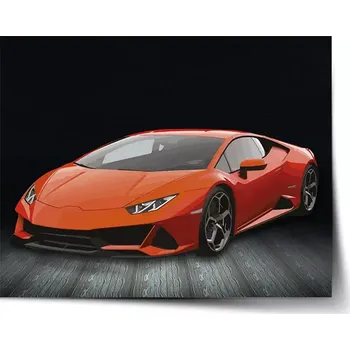 Plakát Sablio Plakát Sportovní auto 1 - 60x40 cm