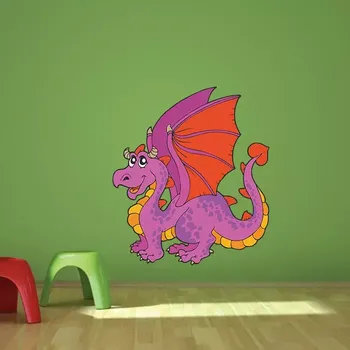samolepka Sablio Samolepka na zeď: Drak 2 - 53x60 cm