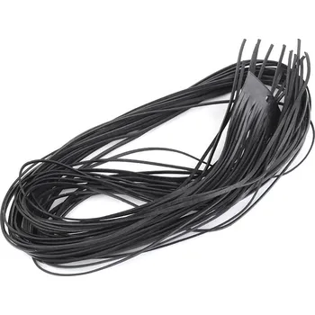 Kožený řemínek šíře 2 mm, 95 cm, střední, 2 (1) černá