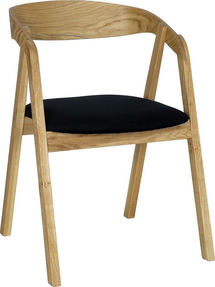 Židle KT395 látka povrchová úprava dub DUB přírodní vzorník matt velvet MATT VELVET 73