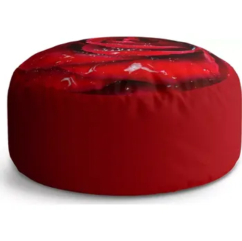 Taburet Sablio Taburet Circle Růže: 38x48 cm