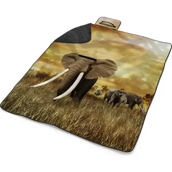 deka Sablio Plážová deka Slon Africký: 200x140 cm