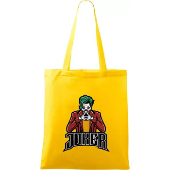 Joker šílený - Taška bavlněná - 42 x 38 cm ( Žlutá )