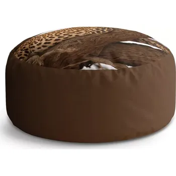 Taburet Sablio Taburet Circle Levhart 2: 38x48 cm