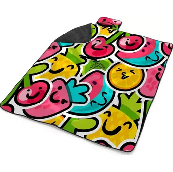 deka Sablio Plážová deka Veselé ovoce: 200x140 cm