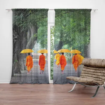 Závěs Sablio Závěs Mniši: 2ks 140x250cm