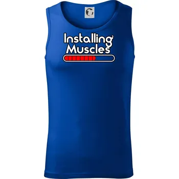 Installing Muscles - Tílko pánské Core - S ( Královská modrá )