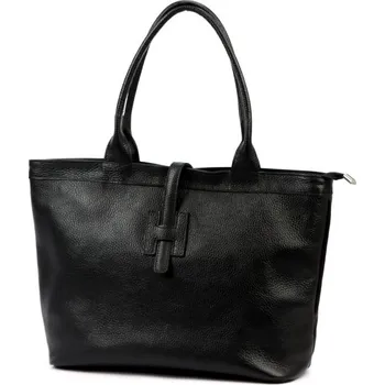Kožená kabelka Luka 25-007 DOLLARO - černá