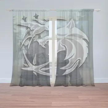 Záclona Sablio Záclony Zaklínač V mlze: 2ks 150x250cm