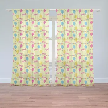 Záclona Sablio Záclony Nafukovací balonky: 2ks 150x250cm