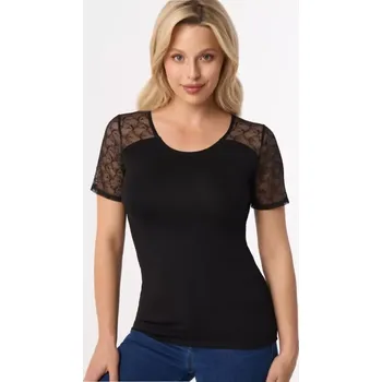 Dámská košile DÁMSKÁ HALENKA ODETTA černá L